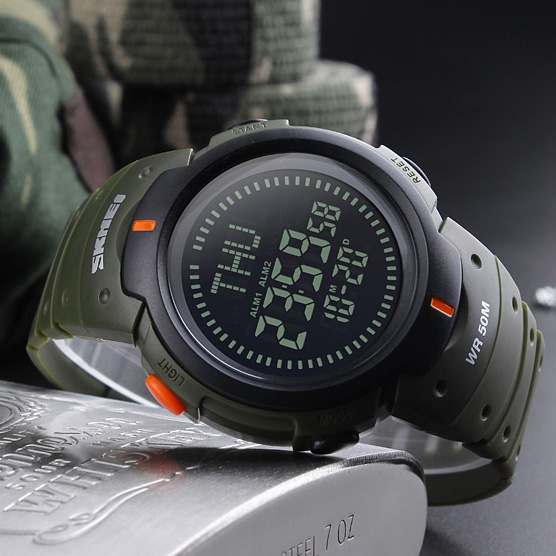 SKMEI 1231AG SMART WATCH + COMPASS - деталі корпусу