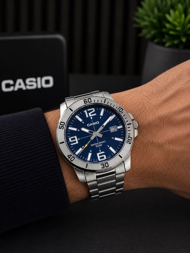 Годинник Casio MTP-VD01D-2B 1141-0118 фото
