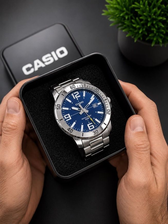 Годинник Casio MTP-VD01D-2B 1141-0118 фото