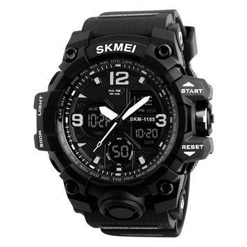 Годинник Skmei 1155 Black 1080-0394 фото