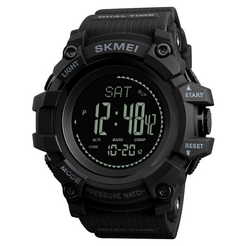 SKMEI 1358 BLACK SMART WATCH COMPASS