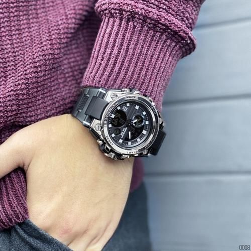 Годинник Sanda 739 Black-Silver 1044-0008 фото