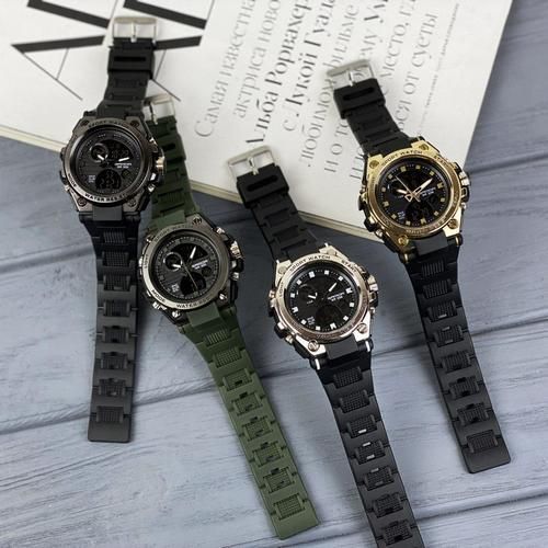 Годинник Sanda 739 Black-Silver 1044-0008 фото