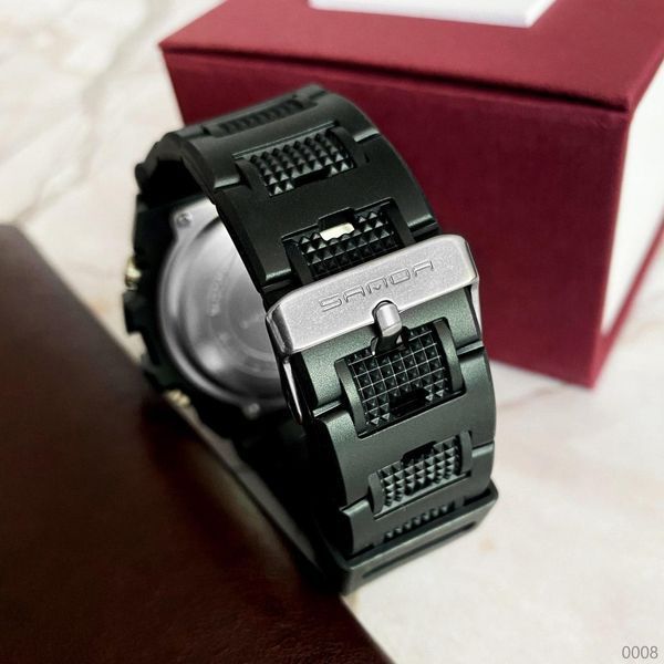 Годинник Sanda 739 Black-Silver 1044-0008 фото