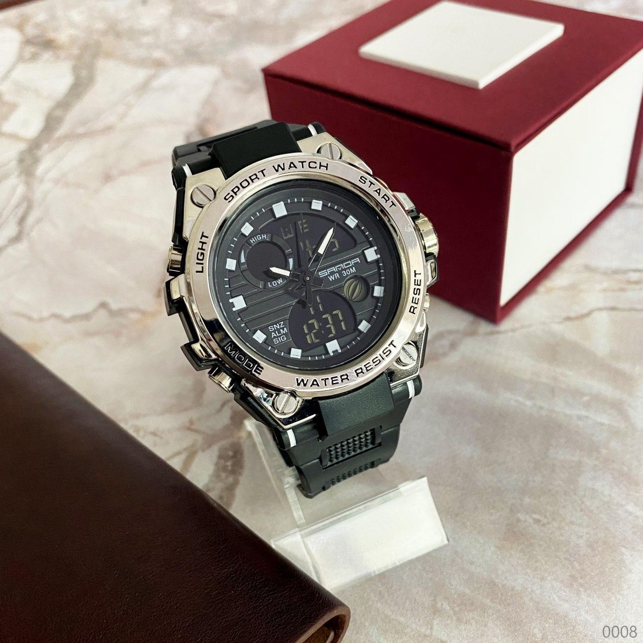 SANDA 739 BLACK-SILVER - деталі корпусу