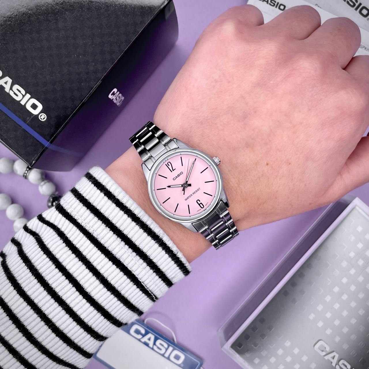 CASIO LTP-V005D-4B - ремінець та застібка