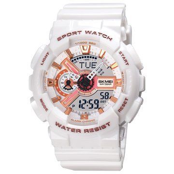 Годинник Skmei 1834WT White-Gold 1080-0988 фото