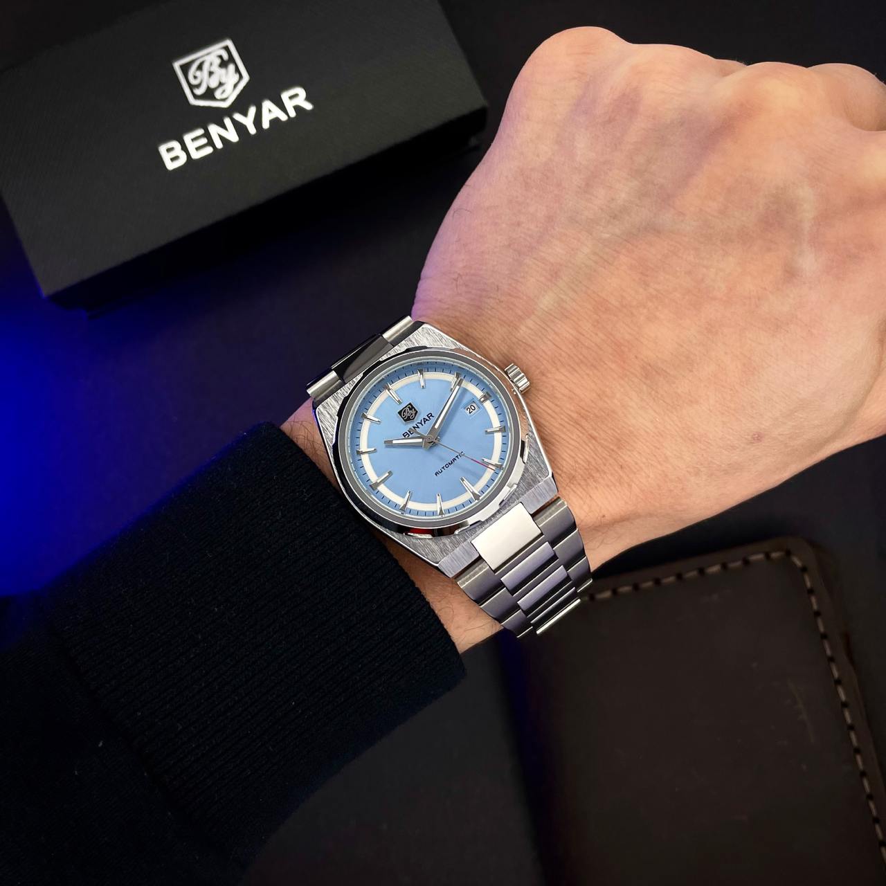 BENYAR BY-5203 SILVER-LIGH BLUE - деталі корпусу