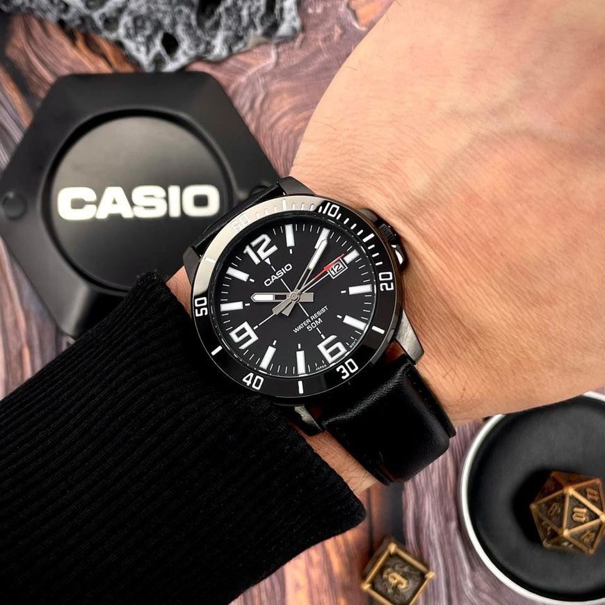 Годинник Casio MTP-VD01BL-1B 1141-0352 фото