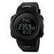 Годинник Skmei 1231BK All Black Smart Watch + Compass 1080-0819 фото 1