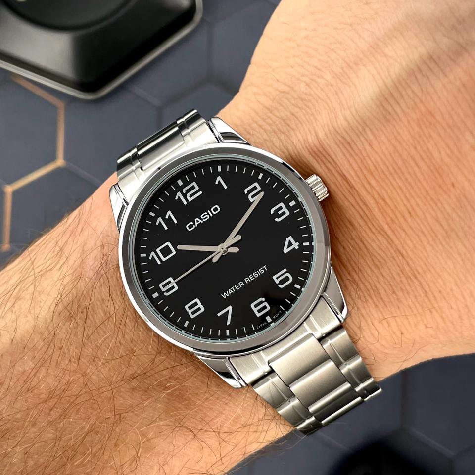 Casio MTP-V001D-1B - ремінець та застібка