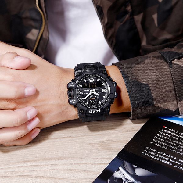 Годинник Skmei 1586 Black 1080-0796 фото